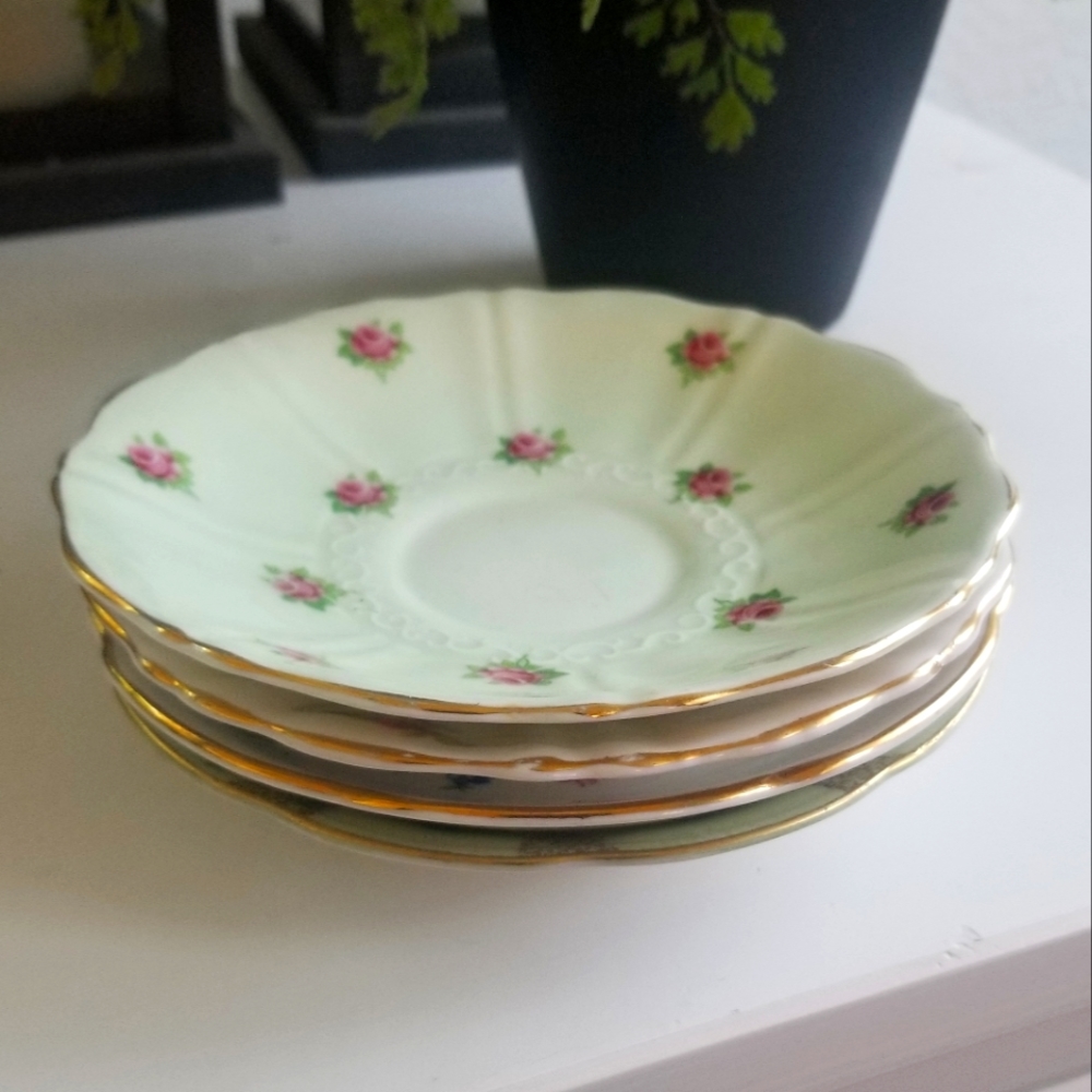 Vintage Small Fine China Plate
